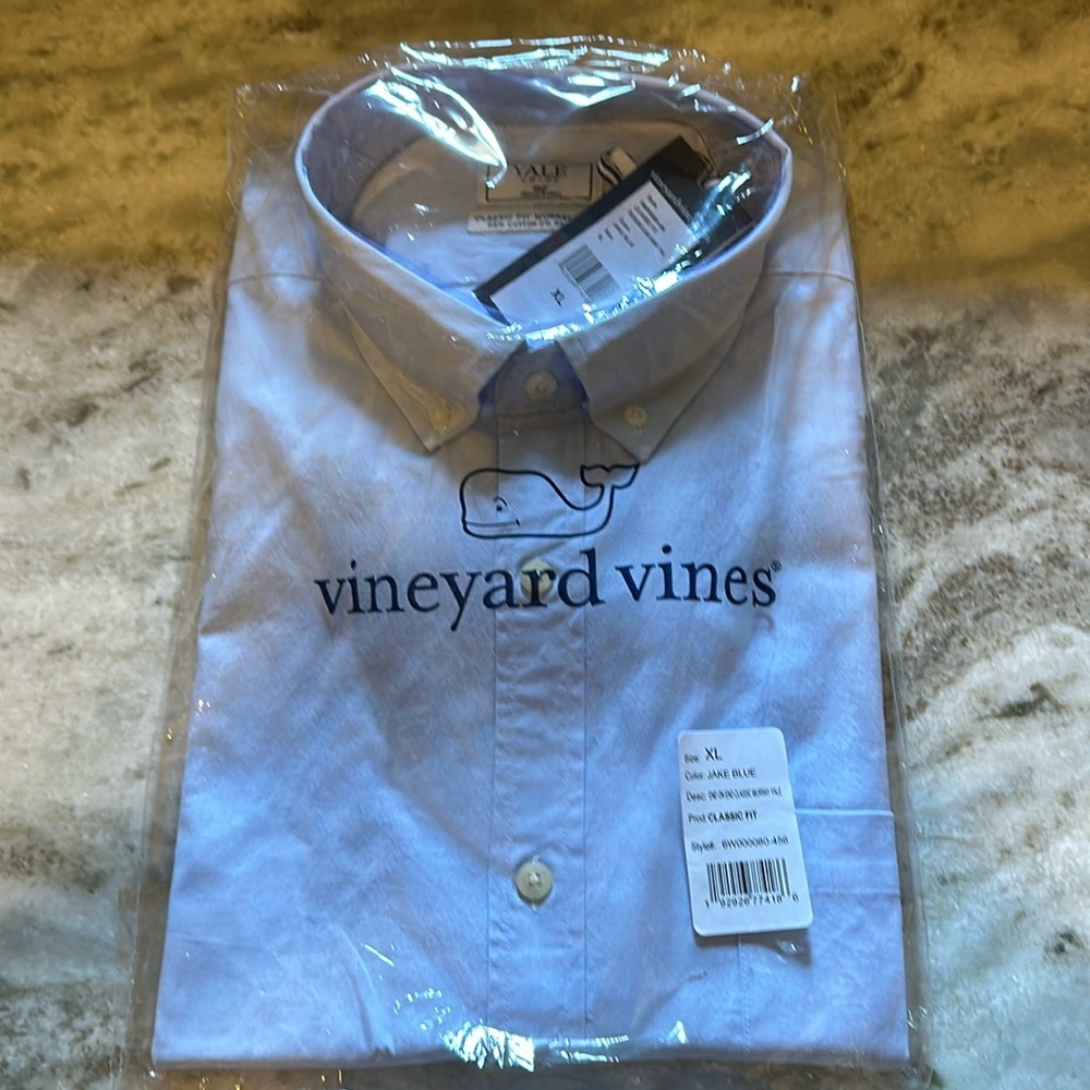 Vineyard vines xl dress shirt new